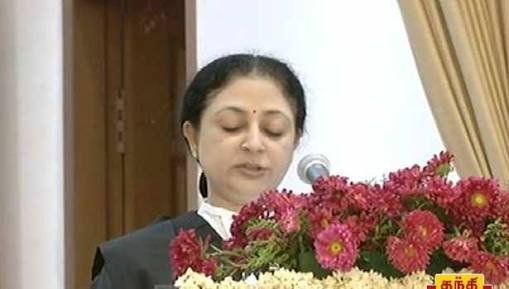 Justice Tahilramani Sworn In As Chief Justice of Madras High Court Justice Vijaya Kamlesh Tahilramani was sworn in as the Chief Justice of Madras High Court today morning. The Governor, Banwarilal Purohit administered the oath at a ceremony held in Raj Bhavan, which was attended by Chief Minister E K Palaniswami, and Justice Indira Banerjee, former Chief Justice of Madras High Court Justice Tahilramani, who was the Acting Chief Justice of Bombay High Court, was appointed as the Chief Justice of Madras High Court on August 3, following the elevation of Justice Indira Banerjee to the Supreme Court. She will be taking charge from Justice H G Ramesh, who was appointed as Acting Justice of Madras High Court on August 6. Justice Tahilramani joined the Bar in 1982, and has served as a Government Pleader and Public Prosecutor for the State of Maharashtra. She was elevated to the Bench in June, 2001, and was appointed as the Acting Chief Justice of Bombay High Court in December 2017.