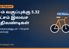 11-ம் வகுப்புக்கு 5.32 லட்சம் இலவச மிதிவண்டிகள்: குறைந்த ஏலம் ₹392 கோடி