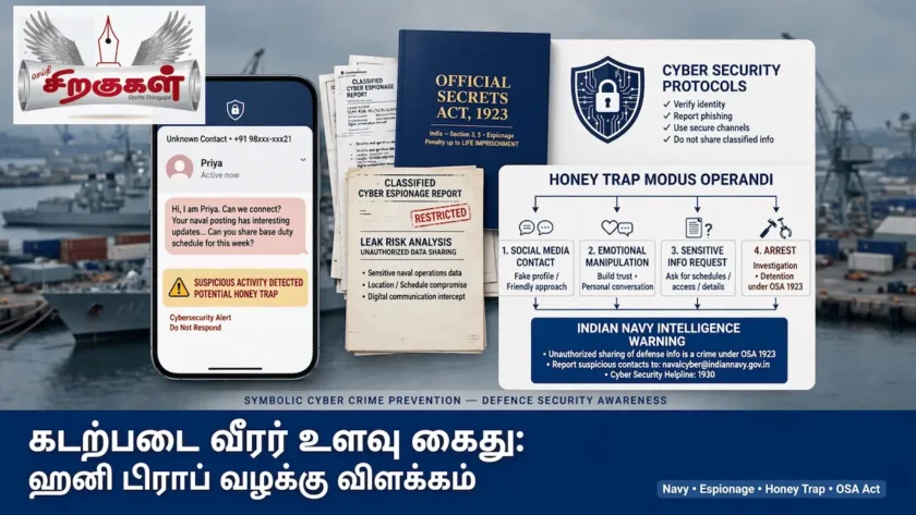 கடற்படை வீரர் உளவு கைது: ஹனி டிராப் வழக்கு விளக்கம்