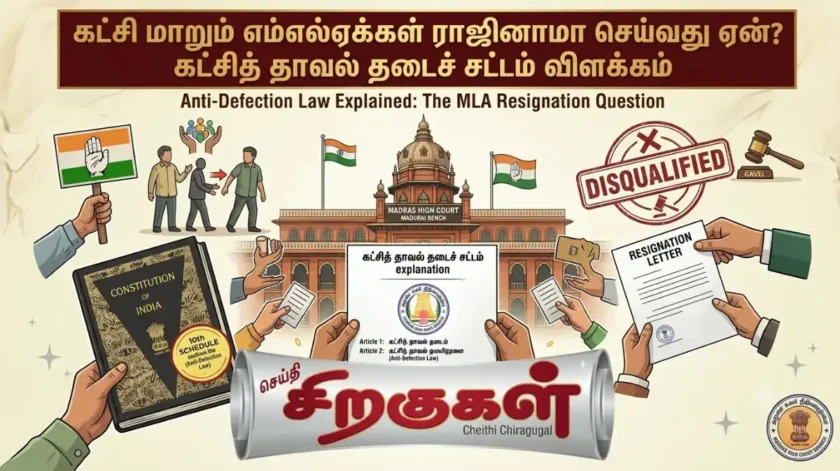 கட்சி மாறும் எம்எல்ஏக்கள் ராஜினாமா செய்வது ஏன்? கட்சித் தாவல் தடைச் சட்டம் விளக்கம்