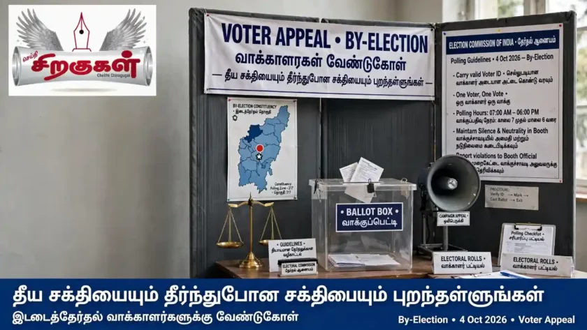 ‘தீய சக்தியையும் தீர்ந்துபோன சக்தியையும் புறந்தள்ளுங்கள்’: இடைத்தேர்தல் வாக்காளர்களுக்கு முதல்வர் விஜய் வேண்டுகோள்