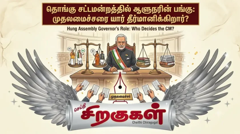 தொங்கு சட்டமன்றத்தில் ஆளுநரின் பங்கு: முதலமைச்சரை யார் தீர்மானிக்கிறார்?