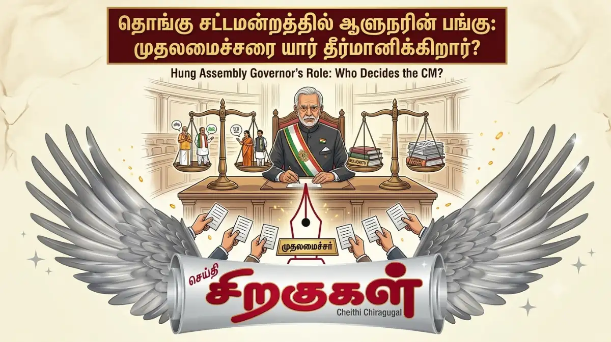 தொங்கு சட்டமன்றத்தில் ஆளுநரின் பங்கு: முதலமைச்சரை யார் தீர்மானிக்கிறார்?