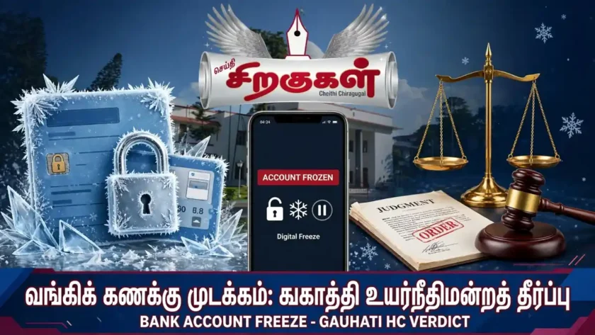 வங்கிக் கணக்கு முடக்கம்: கௌகாத்தி உயர்நீதிமன்றத் தீர்ப்பு"